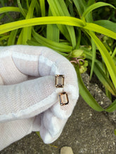 Load image into Gallery viewer, 10K Smoky Topaz Earrings
