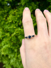 Load image into Gallery viewer, 10K Sapphire Diamond Ring
