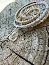 Load image into Gallery viewer, 14K Two tone Spiral Pendant
