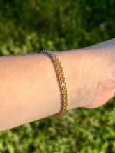 Load image into Gallery viewer, 10K Double Rope Bracelet
