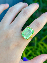 Load image into Gallery viewer, 14K Uranium Glass Ring
