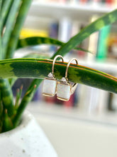 Load image into Gallery viewer, 10K Opal Diamond Earrings
