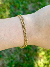 Load image into Gallery viewer, 10K Double Rope Bracelet
