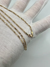 Load image into Gallery viewer, 10K Figaro Chain
