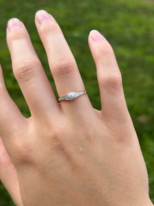 10K Diamond Ring
