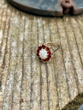 Load image into Gallery viewer, 9CT Opal Ruby Ring
