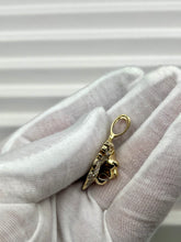 Load image into Gallery viewer, 10K Diamond Lion Pendant
