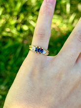 Load image into Gallery viewer, 10K Sapphire Ring
