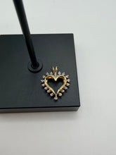 Load image into Gallery viewer, 10K Diamond Heart

