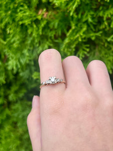 14K Diamond Ring