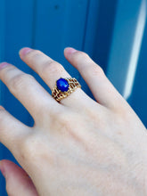 Load image into Gallery viewer, 10K Blue Star Sapphire Ring
