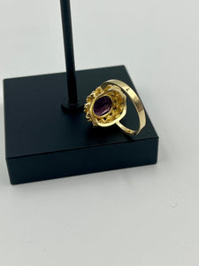 10K Amethyst Ring