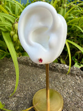 Load image into Gallery viewer, 14K Ruby Earring
