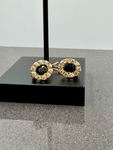 Load image into Gallery viewer, 18K Sapphire &amp; Diamond Earrings
