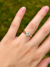 Load image into Gallery viewer, 14K Diamond Solitaire Ring
