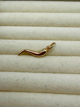 Load image into Gallery viewer, 14K Cornicello Horn
