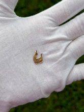 Load image into Gallery viewer, 10K Baby Carriage Pendant
