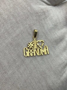 10K Grandma Pendant