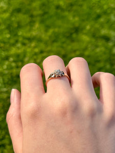 10K Diamond Ring