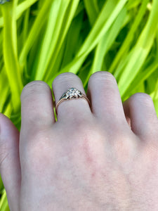 10K Diamond Ring