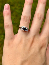 Load image into Gallery viewer, 14K Sapphire &amp; Diamond Ring
