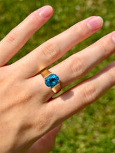 Load image into Gallery viewer, 14K Swiss Topaz Ring
