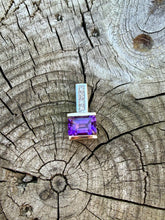 Load image into Gallery viewer, 14K Amethyst &amp; Diamond Pendant
