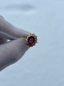 10K Amethyst Ring