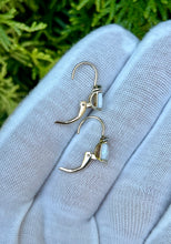 Load image into Gallery viewer, 10K Opal Diamond Earrings
