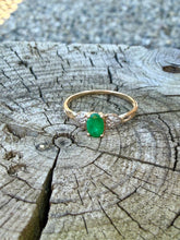 Load image into Gallery viewer, 10K Emerald Ring
