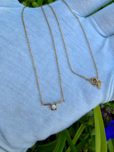 Load image into Gallery viewer, 18K Halo Diamond Necklace
