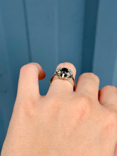 Load image into Gallery viewer, 14K Sapphire &amp; Diamond Ring
