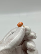 Load image into Gallery viewer, 14K Pink Coral Earrings
