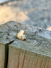 Load image into Gallery viewer, 10K Heart Earrings
