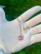 Load image into Gallery viewer, 10K Pink Topaz Necklace
