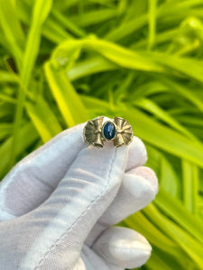14K Sapphire Bow Ring