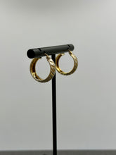 Load image into Gallery viewer, 10K Two-Tone Hoops

