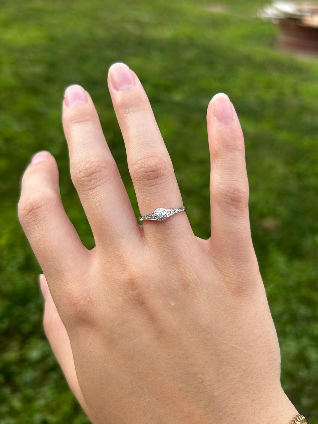 10K Diamond Ring