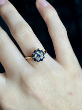 Load image into Gallery viewer, 10K Sapphire &amp; Diamond Ring

