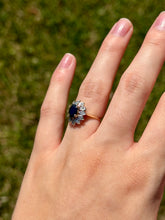 Load image into Gallery viewer, 14K Sapphire &amp; Diamond Ring
