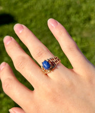 Load image into Gallery viewer, 10K Blue Star Sapphire Ring
