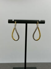 Load image into Gallery viewer, 10K Twisted Hoop Earrings
