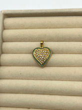 Load image into Gallery viewer, 14K Jade Heart
