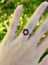 Load image into Gallery viewer, 14K Ruby and Diamond Ring
