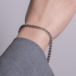 925 Fancy Ice Italian Bracelet