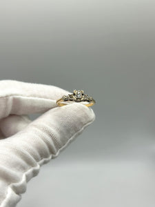 14K Diamond Ring