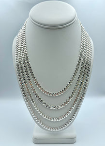 925 Silver Cuban Link Chain 5.5MM by