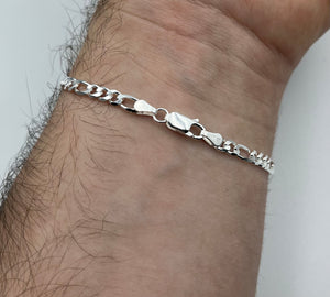 925 Figaro Bracelet