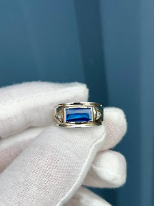 10K Sapphire Ring