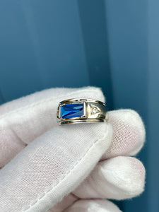 10K Sapphire Ring